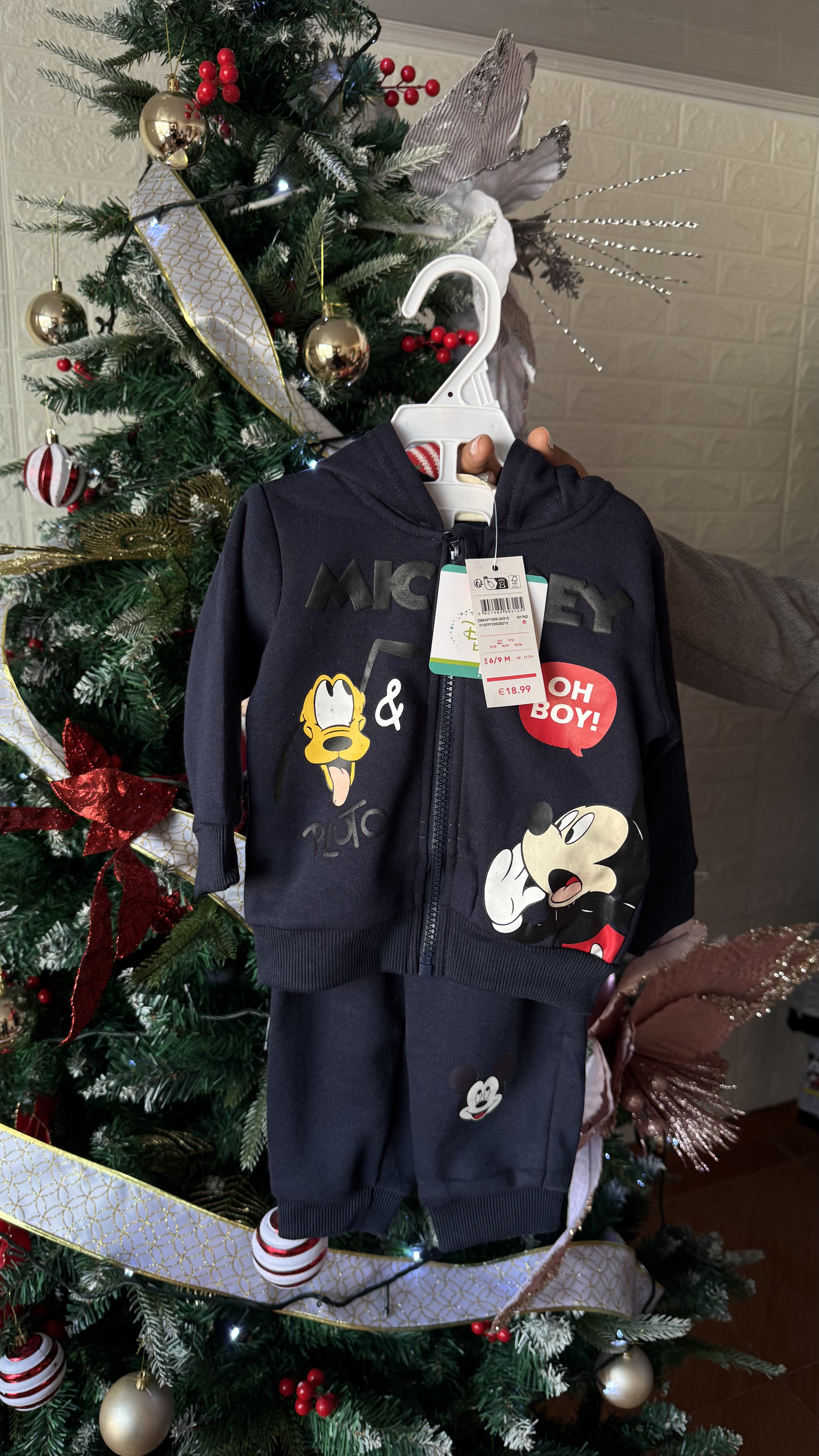 Sudadera Mickey y Pluto 