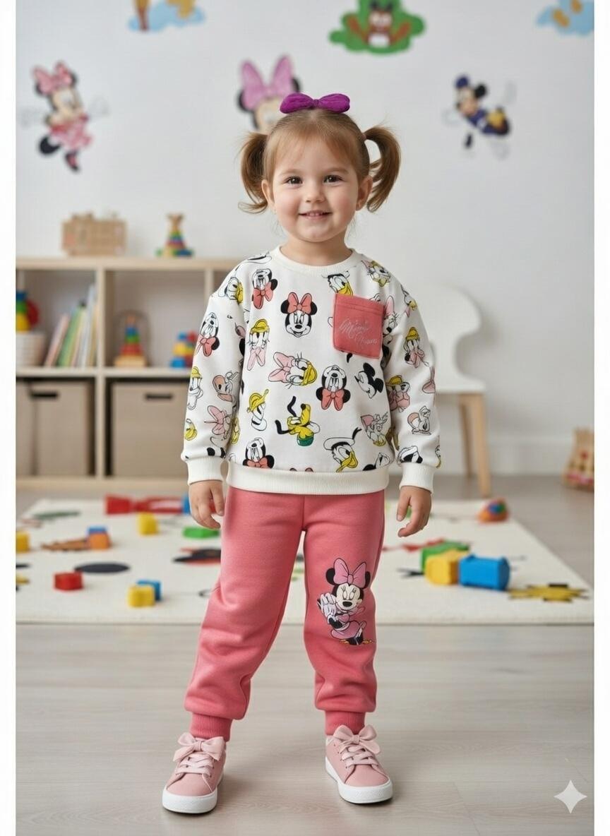 Sudadera Minnie con bolsillo 