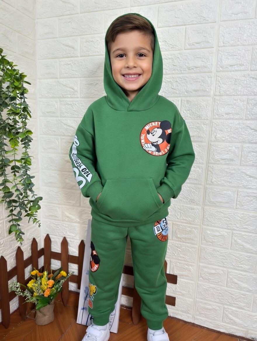 Sudadera Mickey Mouse Green