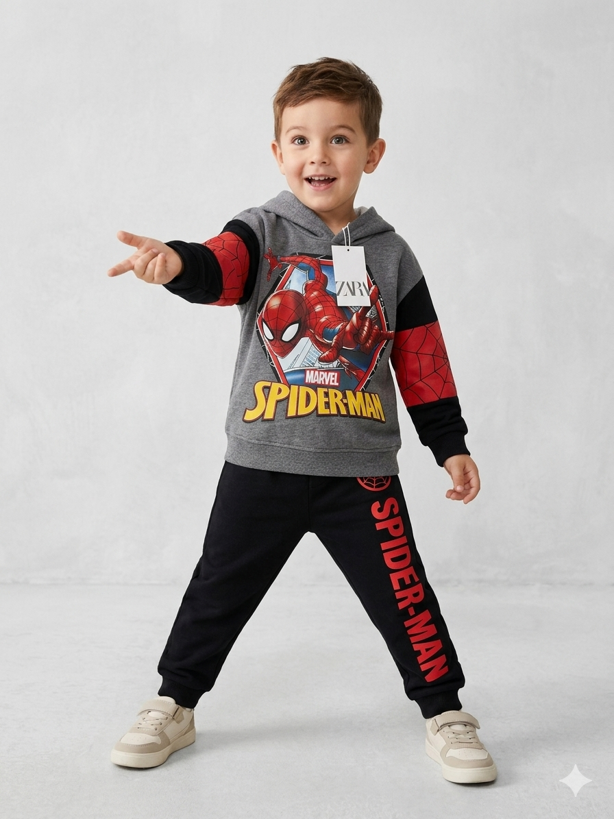 Sudadera Spiderman Con Capucha