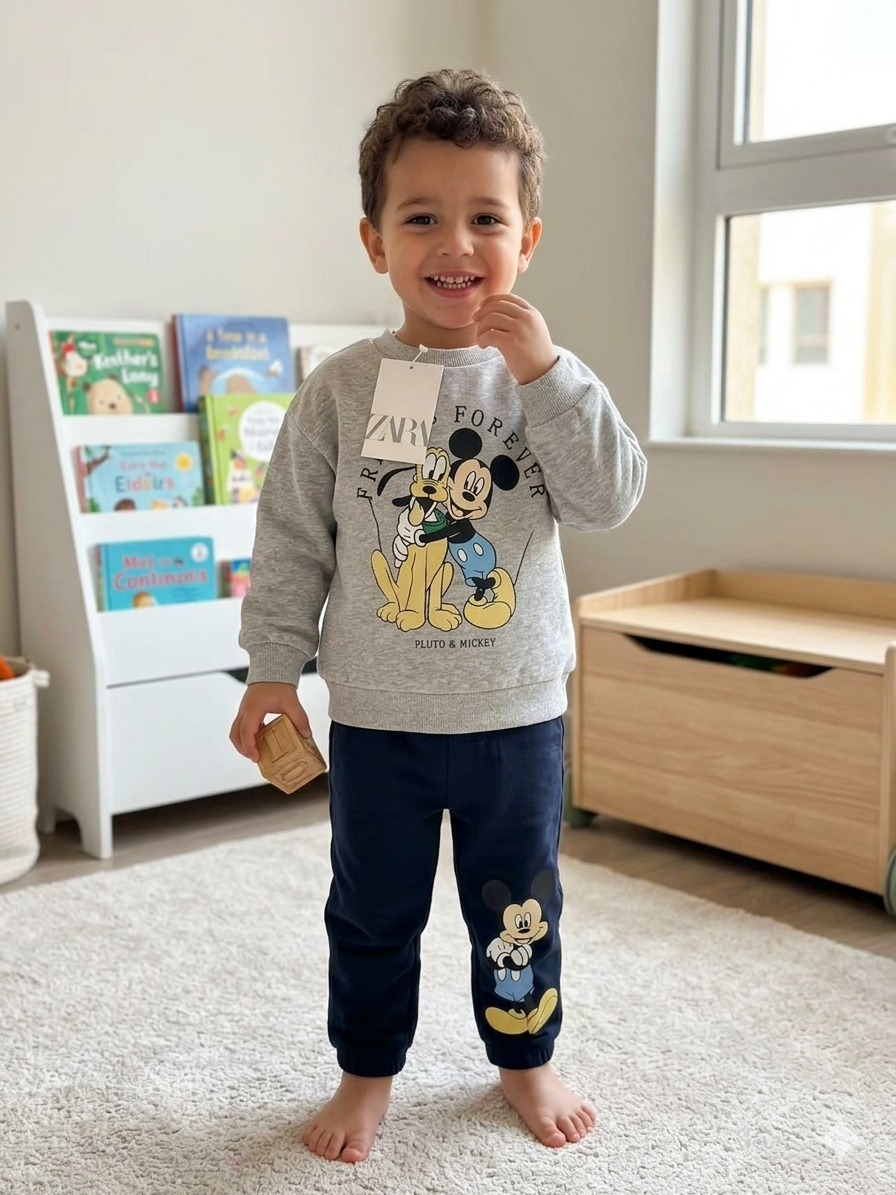 Sudadera Disney Pluto & Mickey 