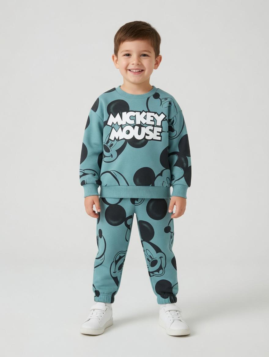 Sudaderas Mickey Mouse - Azul Aguamarina