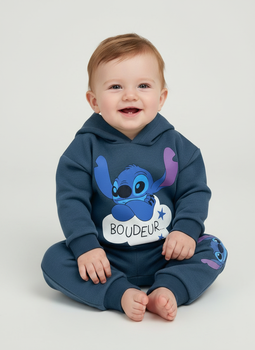 Sudadera Stitch Boudeur Blue