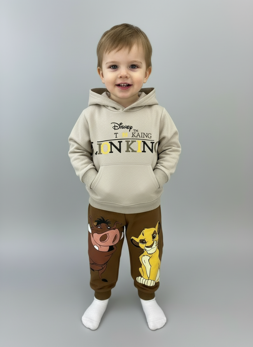 Sudadera The Lion King Beige